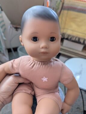 Bitty Baby For American Girl Brown Eyes Black Hair Great Condition